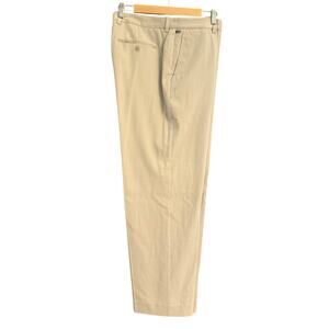 Tommy Bahama Men’s 90% Silk Flat Front Dress Pants 36x32 NEW Beige